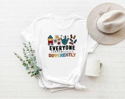 Everyone Communicates Differently Shirt, Autism Tee, Autism Shirt for Mom, Autism Awareness, Autism Awareness Month