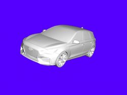 Beauty 1 3d Model Car STL 3D Printing Hyundai i30N