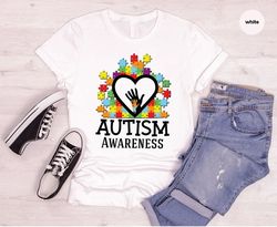 Autism Shirt, Neurodiversity Crewneck Sweatshirt, Autism Awareness T-Shirt, Autism Support Tee, Awareness Gift - T153