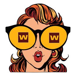 Just A Girl In Love With Her Washington Football Team Svg, Sport Svg, Washington Svg, Washington Football Team, Washingt