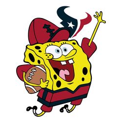Houston Texans Football Spongebob Svg, Sport Svg, Texans Svg, Houston Texans Svg, Houston Svg, Super Bowl Svg, Football