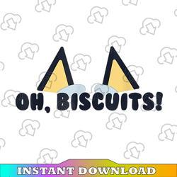 Bluey Oh Biscuits, Mum Dad Cartoon Png Bluey Characters, Family, Dad Bluey Png
