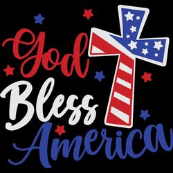 God Bless America, Happy 4th Of July, Firework, Independence Day Svg, 4th Of July Gift, Patriotic Svg, Happy 4th Of July