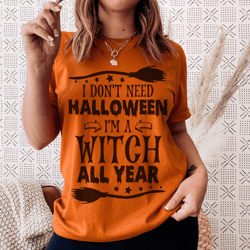 i'm a witch all year tee