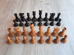 Grandmaster fat heads knights Soviet tournament weighted chessmen "Grossmeisterskie"