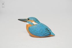 kingfisher blue bird figurine