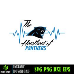 Carolina Panthers Svg, Carolina Panthers Football Teams Svg, NFL Teams, NFl Svg, Football Teams Svg (1)