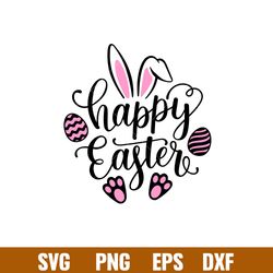 Happy Easter, Snuggle Bunny Svg, Happy Easter Svg, Easter egg Svg, Spring Svg, png,eps, dxf file