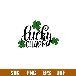 Lucky Charm Clovers, Lucky Charm Clovers Svg, St. Patricks Day Svg, Lucky Svg, Irish Svg, Clover Svg, png,dxf,eps file
