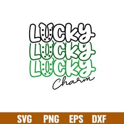 Lucky Charm, Lucky Charm Svg, St. Patricks Day Svg, Lucky Svg, Irish Svg, Clover Svg, png,dxf,eps file