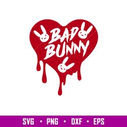 Bad Bunny 16, Bad Bunny Svg, Yo Perreo Sola Svg, Bad bunny logo Svg, El Conejo Malo Svg, png eps, dxf file