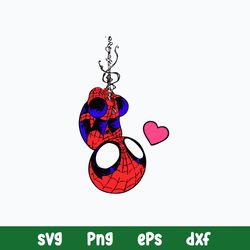 Spiderman Love Svg, Spiderman Svg, Superhero Svg, Png Dxf Eps File