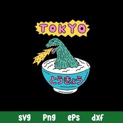 Tokyo Godzilla Svg, Tokyo Svg, Godzilla Svg, Png Dxf Eps File