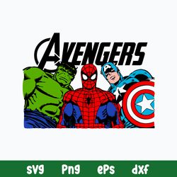 Avengers Superhero Svg, Avengers Characters Svg, Marvel Svg, Png Dxf Eps File
