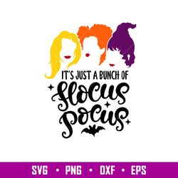 Hocus Pocus, Hocus Pocus Svg, Sanderson Sisters Svg, Witches Hair Halloween Svg,png,eps,dxf file