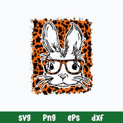 Bunny Leopard Svg, Bunny Svg, Leopard Svg, Png Dxf Eps File