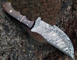 Carbon Steel knife, Hunting knife with sheath, fixed blade Camping knife, Bowie knife, Handmade Knives, Gifts For Men