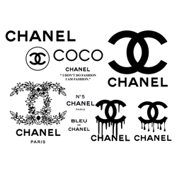 Chanel Logo Svg, Logo Brand Svg, Chanel Fashion Brand Svg, Famous Brand Svg, High-end Brands, Silhouette Svg Files