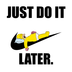 Just Do It Later Brand Logo Svg Bundle, Just do It Svg, Just Do It Cartoon Bundle, Just Do It Clipart, Just Do It Png