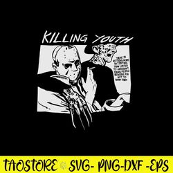 Killing Youth Svg, Freddy Krueger And Jason Voorhees Svg, Horror Characters Svg, Png Dxf Eps File