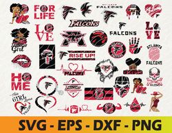 Atlanta Falcons logo, bundle logo, svg, png, eps, dxf 2