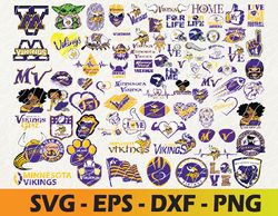 MINNESOTA VIKINGS logo, bundle logo, svg, png, eps, dxf 2