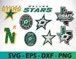 Dallas Stars Hockey Teams Svg, Dallas Stars Svg, N  H  L Svg, N  H  L Svg, Png, Bundle