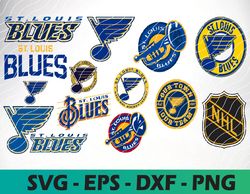 St Louis Blues Hockey Teams Svg, St Louis Blues SVG, N  H  L Svg, N  H  L Svg, Png, Dxf, Bundle