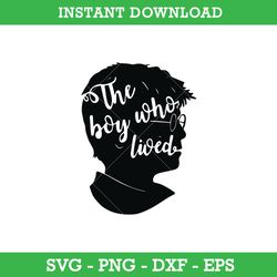Harry Potter The Boy Who Lived SVG, Harry Potter SVG, PNG DXF EPS, Instant Download
