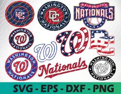 Washington Nations logo, bundle logo, svg, png, eps, dxf
