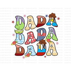dada png, dad png, father's day png, dada cowboy png, dad li