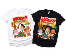 Jake and the Neverland Pirates Birthday Family T-shirts. Jake the Pirate Birthday T-shirts. Jake Birthday T-shirts.