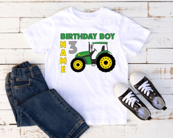 Tractor Birthday Family T-shirts. Tractor Birthday T-shirts. Tractor Birthday T-shirts. Birthday Tractor shirt.