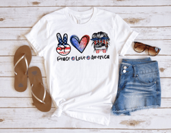 Peace, Love, America T-shirt. Peace, love shirts READ THE DESCRIPTION