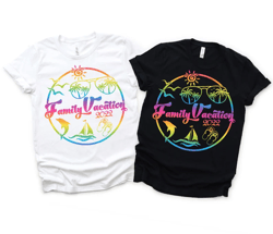 Family Vacation T-shirts. Family Vacation matching custom T-shirts.