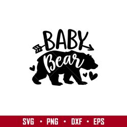 Baby Bear Family, Baby Bear Family Svg, Mom Life Svg, Mothers day Svg, Family Svg, eps, png, dxf file