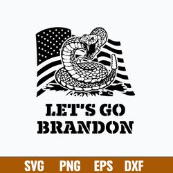 Lets Go Brandon Gadsden Flag Svg, Flag Svg, Png Dxf Eps FIle