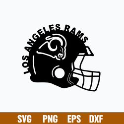Los Angeles Rams helmet Svg, Los Angeles Svg, Nfl Svg, Png Dxf Eps File