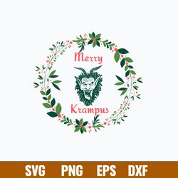 Merry Krampus Svg, Krampus Svg, christmas Svg, Png Dxf Eps File