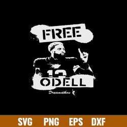 Odell Beckham Jr Free Odell Svg, Png Dxf Eps File