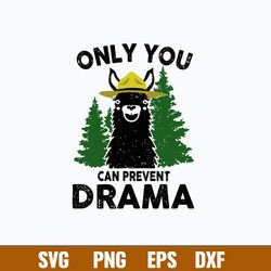 Only You Can Prevent Drama Svg, Sheep  Svg Png Dxf Eps File