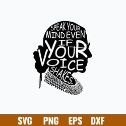 Ruth Bader Ginsburg Svg, Notorious Rbg Svg, Ginsburg Quote Svg, Png Dxf Eps File
