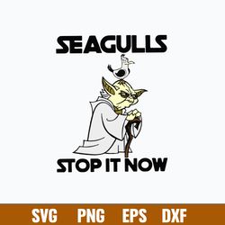 Seagulls Stop It Now Svg, Yoda Svg, Star Wars Svg, Png Dxf Eps File
