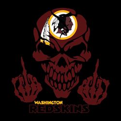 Skull Washington Redskins,NFL Svg, Football Svg, Cricut File, Svg