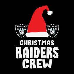 Christmas Crew Las Vegas Raiders NFL Svg, Football Svg, Cricut File, Svg