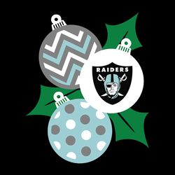 Christmas Ornaments Las Vegas Raiders,NFL Svg, Football Svg, Cricut File, Svg
