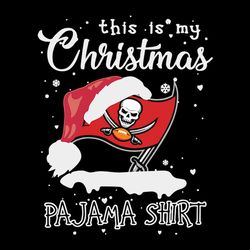 This Is My Christmas Tampa Bay Buccaneers NFL Svg, Football Svg, Cricut File, Svg