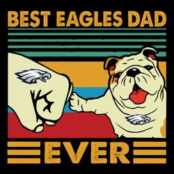 Dad Ever And Dog Fan Philadelphia Eagles,NFL Svg, Football Svg, Cricut File, Svg