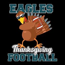Thanksgiving Football Turkey Philadelphia Eagles,NFL Svg, Football Svg, Cricut File, Svg