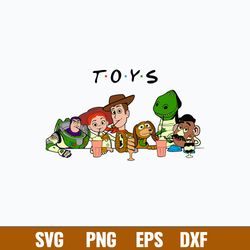 Toy Story Friends Svg, Toy Story Character Svg, Toy Story Svg, Png Dxf Eps
